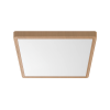 Stropna svjetiljka 36W 3CCT 3960lm 400x400mm IP40 kvadratna imitacija drva BRAYTRON BP07-10487