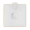 Stropna svjetiljka 36W 3CCT 3960lm 400x400mm IP40 kvadratna imitacija drva BRAYTRON BP07-10487