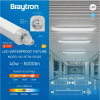 Vodotijesna svjetiljka 120cm 40W 3CCT 5000lm IP65 promjenjiva vataža nizajuća siva BRAYTRON BT06-00482