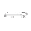Linearna svjetiljka 200W 3CCT 32000lm 1060mm IP65 promjenjiva vataža crna BRAYTRON BT46-69581 Linearna svjetiljka 200W 3CCT 32000lm 1060mm IP65 promjenjiva vataža crna BRAYTRON BT46-69581