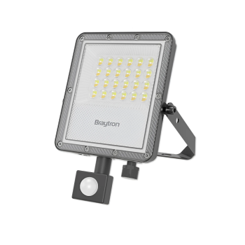 Reflektor LED 20W 3CCT 2200lm IP54 sa PIR senzorom sivi BRAYTRON BT65-22082