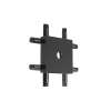 Konektor za magnetsku šinu križni S20B crni BRAYTRON BY41-81051