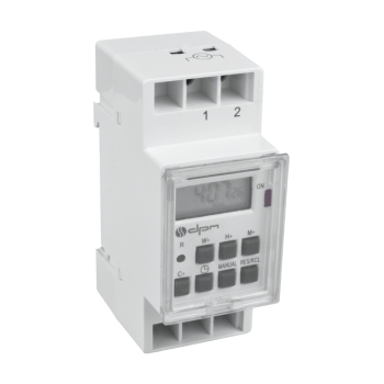 Digitalni programator vremena za montažu na šinu DPM DT20