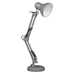 Sklopiva stolna lampa, E27, siva DPM DTL002GR