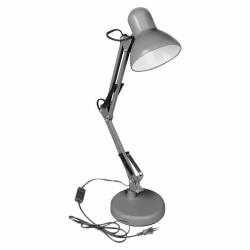 Sklopiva stolna lampa, E27, siva DPM DTL002GR