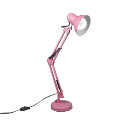 Sklopiva stolna lampa, E27, ružičasta DPM DTL002P