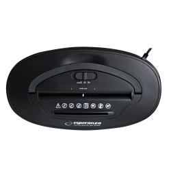Uređaj za uništavanje papira, kartica i CD/DVD medija shredder 18l crni ESP EN103