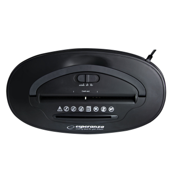 Uređaj za uništavanje papira, kartica i CD/DVD medija shredder 18l crni ESP EN103