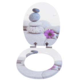 WC daska MDF WHITE ROCKS SOFTCLOSE GATLIN GTBAS-TS-MDF08WR