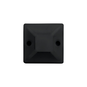 Držač kabelskih vezica, samoljepljivi, 20x20mm crni DPM OPU2020B