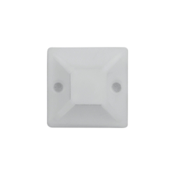 Držač kabelskih vezica, samoljepljivi, 20x20mm bijeli DPM OPU2020W