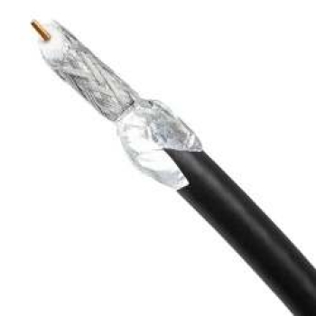 Kabel koaksijalni RG6U Cu 1,02mm 20m crni VAYOX PCC102GEL-20