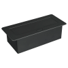 Izvlačna utičnica 3 x schuko crna DPM PFS1301 Izvlačna utičnica 3 x schuko crna DPM PFS1301