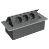 Izvlačna utičnica 3 x schuko antracit DPM PFS1305 Izvlačna utičnica 3 x schuko antracit DPM PFS1305