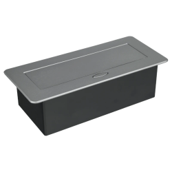 Izvlačna utičnica 3 x schuko antracit DPM PFS1305