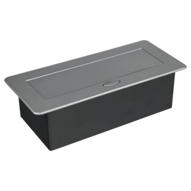 Izvlačna utičnica 3 x schuko antracit DPM PFS1305