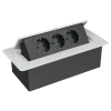 Izvlačna utičnica 3 x schuko bijela DPM PFS1306 Izvlačna utičnica 3 x schuko bijela DPM PFS1306