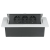Izvlačna utičnica 3 x schuko bijela DPM PFS1306 Izvlačna utičnica 3 x schuko bijela DPM PFS1306