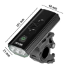 Svjetlo za bicikl prednje 3xXML1 980lm 4000mAh punjivo VA0112 Svjetlo za bicikl prednje 3xXML1 980lm 4000mAh punjivo VA0112