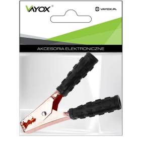 Krokodilke za paljenje (start) automobila 200A crne VA0252B