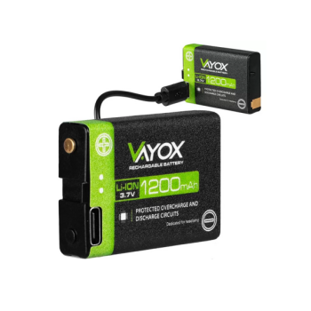 Li-ionska baterija 3.7V 1200mAh za naglavne svjetiljke VA0255