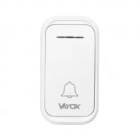 Zvono za vrata bežično 110-220V / tipka na baterije bijela VA0266