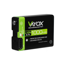 Li-ionska baterija 3.7V 1000mAh za naglavne svjetiljke VA0303