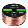 Audio kabel CCA 2x0,50mm 100m VAYOX VA0331