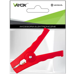 Krokodilke 100A crvene VA0367R