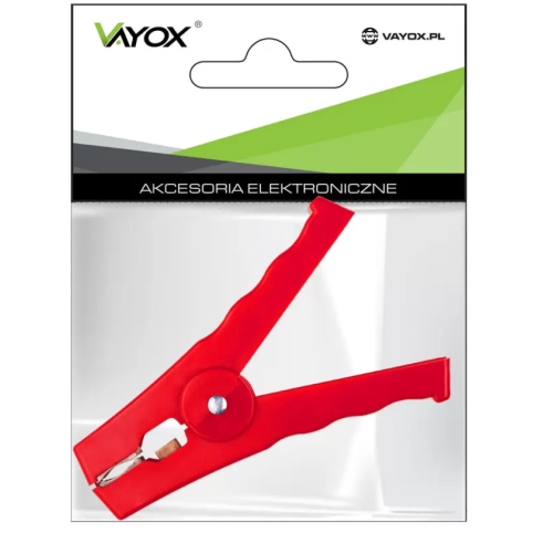 Krokodilke 100A crvene VA0367R Krokodilke 100A crvene VA0367R