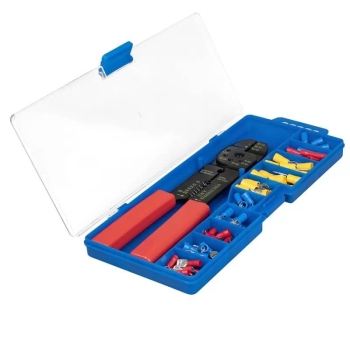 Kliješta za priključke kabelskih krajeva + set priključaka (93 kom) VAYOX VA0377