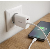 Punjač USB-A + USB-C 45W Quick charge bijeli VA0455 Punjač USB-A + USB-C 45W Quick charge bijeli VA0455