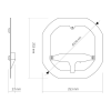 Modul LED uložak VIDEX VL-MLC-50C 50W 3000K-4000K-6500K Modul LED uložak VIDEX VL-MLC-50C 50W 3000K-4000K-6500K