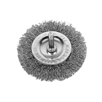 Kružna žičana četka, prešana žica 60mm tvrda VERKATTO VR-6478