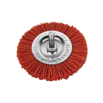 Kružna najlon četka, najlon žica 100mm mekana VERKATTO VR-6488