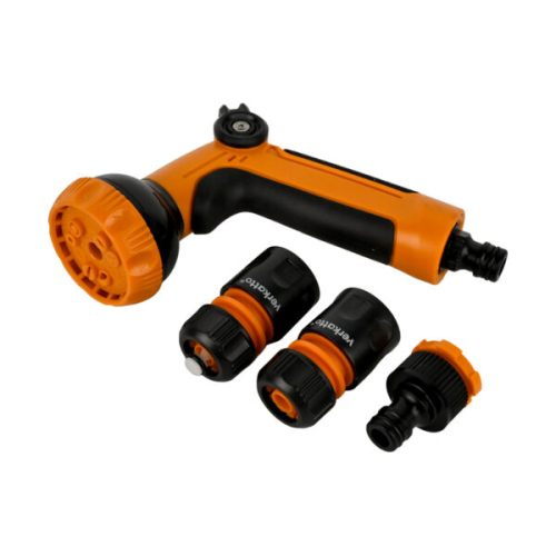 Podesivi pištolj za prskanje MultiSpray s kompletom priključaka 1/2” VERKATTO VR-7178