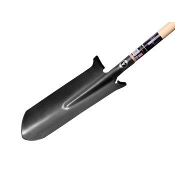 Drenažna lopata s V-PLUS lakiranom drvenom drškom  VERKATTO VR-7532