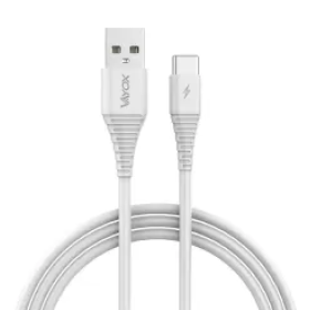Kabel USB-USB Type C 2m bijeli VA0289