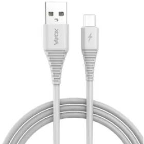 Kabel USB-micro USB 2m bijeli VA0290
