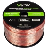 Audio kabel CCA 2x0,75mm 100m VAYOX VA0312