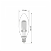Žarulja LED 6W 3000K 880lm E14 C37F IP20 filament VIDEX VL-C37F-06143