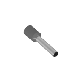 Izolirani konektor s bakrenom čahurom 8 mm, 2,5 mm2, sivi, 10 kom. DPM BMR1-0250-10