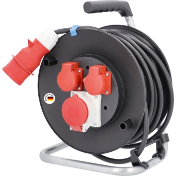 Motalica kabelska CEE fi285mm 25m H07RN-F 5G1.5 sa sigurnosnim kabelom IP44 10155