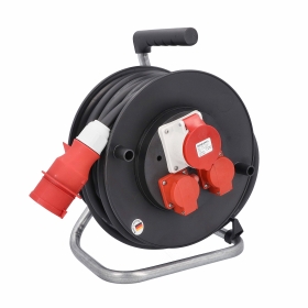 Motalica kabelska CEE fi285mm 20m H07RN-F 5G2,5 sa sigurnosnim kabelom IP44 10158
