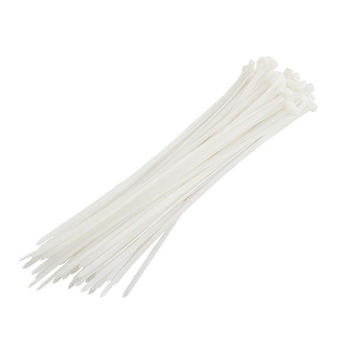 Kabelske vezice bijele (100kom u vrećici) 2,5x200mm  VERKATTO VR-4440
