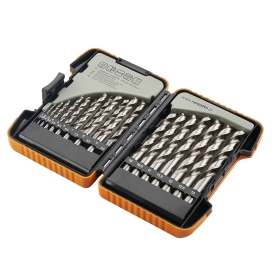 HSS Spiralna svrdla za čelik set 1–13 mm x 0,5 mm 25szt VERKATTO VR-3707