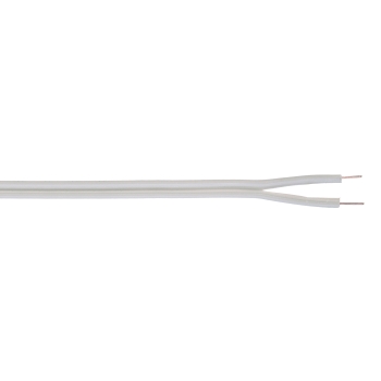 PVC dvostruki kabel 5m bijeli 30050