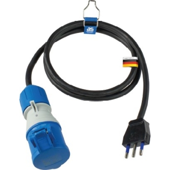 Produžni kabel 1,5 m crni Ital 360486