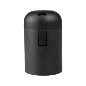 Grlo za žarulju E27 termoplastika crno DPM BME2703B