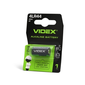 Alkalna baterija VIDEX 4LR44/A544 1pc BLISTER 
